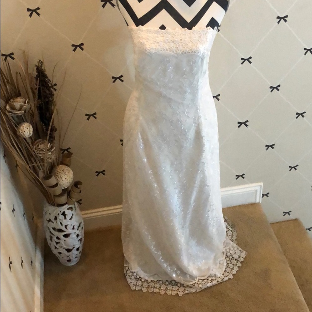 Jessica McClintock wedding gown